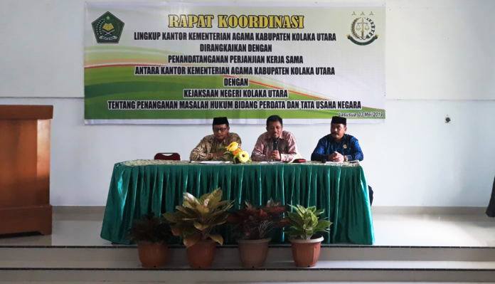 MOU Bantuan Hukum Penanganan Perkara Bidang Pedata dan 