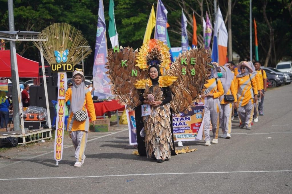 Kegiatan Karnaval dalam peringatan HKN ke 58